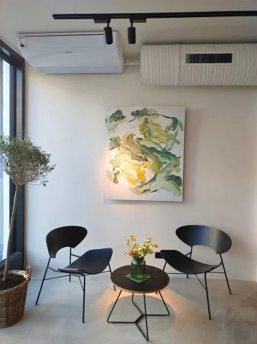Kimatyzator przysufitowy restauracja