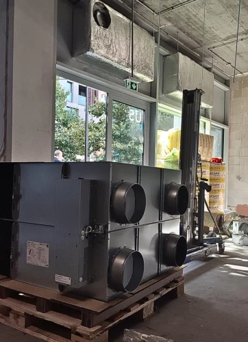 Zakup i montaż centrali wentylacyjnej mitsubishi electric